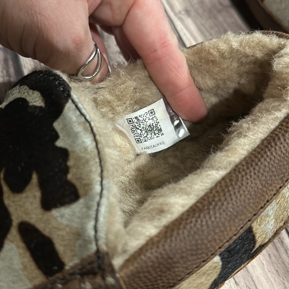 UGG Shoes Ugg Australia Ascot Stout Calf Hair Camo Slippers Poshmark